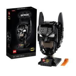 LEGO 76182 DC Batman: Cowl Mask Building Set for Adults, Collectible Superhero Helmet Gift Model